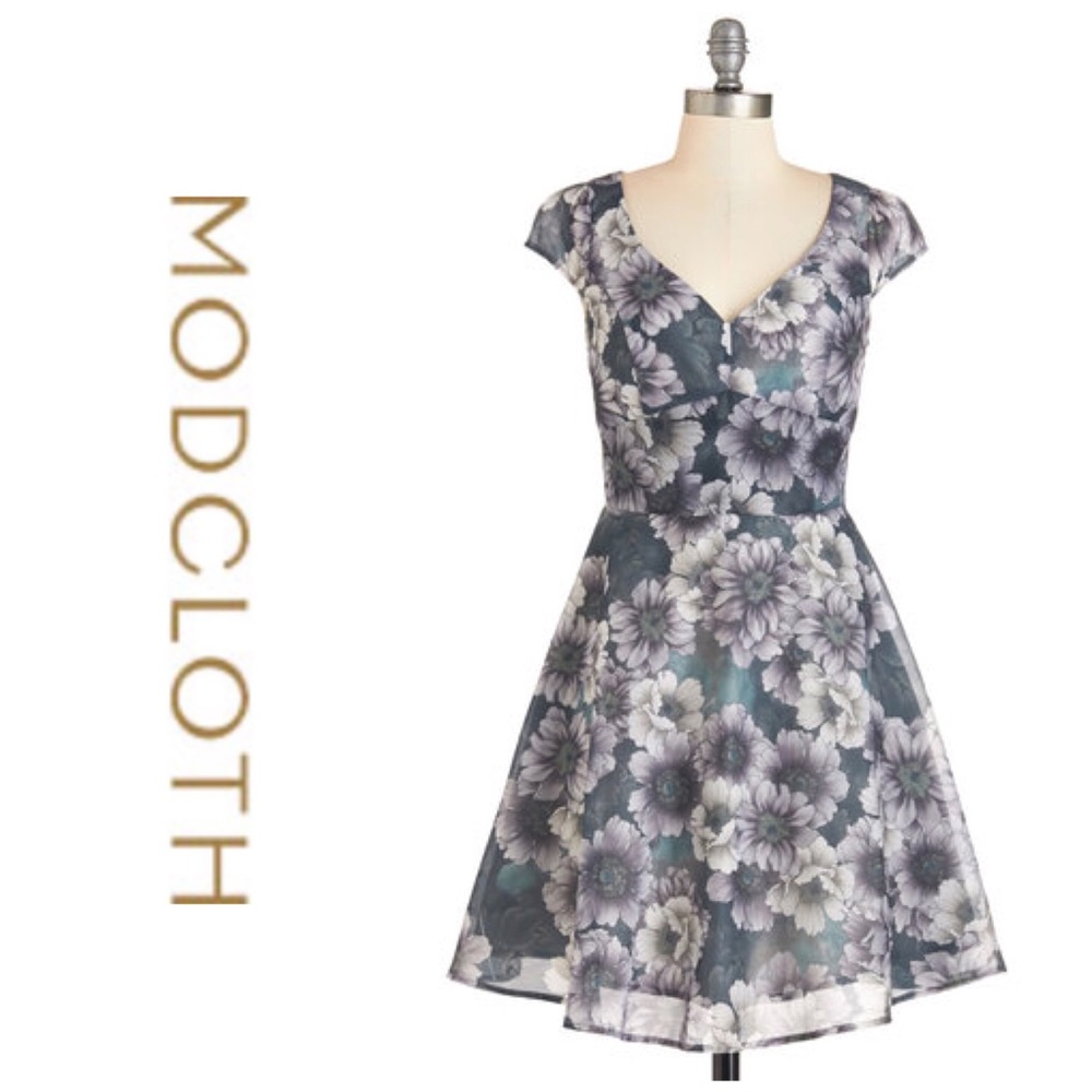 ModCloth Fit & Flare Dress